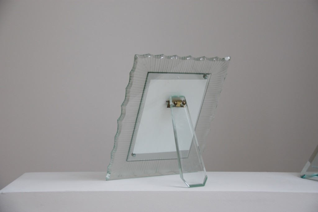Fontana Arte glass frame